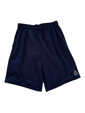 Reebok Athletic Shorts Men’s Small Blue Lightweight Breathable Design Drawstring
